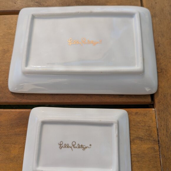 Lilly Pulitzer Trinket Dishes - Picture 3 of 3